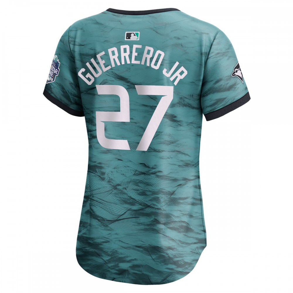 Vladimir Guerrero Jr. American League Women's 2023 MLB All-Star Game Limited Player Jersey - Teal-Pro Kit Vault | Brand New 26/27 Sports Jerseys